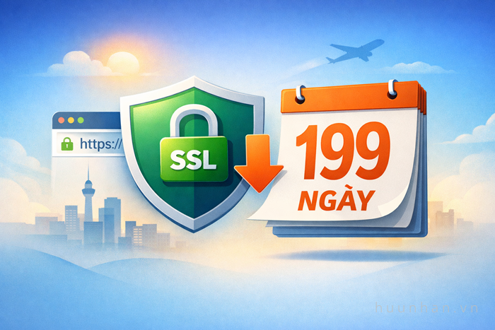 Thay đổi thời hạn chứng chỉ SSL tối đa chỉ còn 199 ngày
